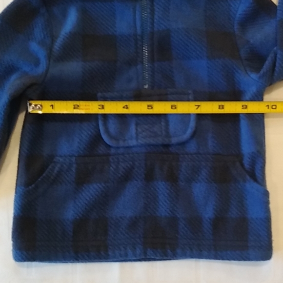 Joe Fresh Blue/Black Plaid Pullover Sweater - Picture 5 of 8